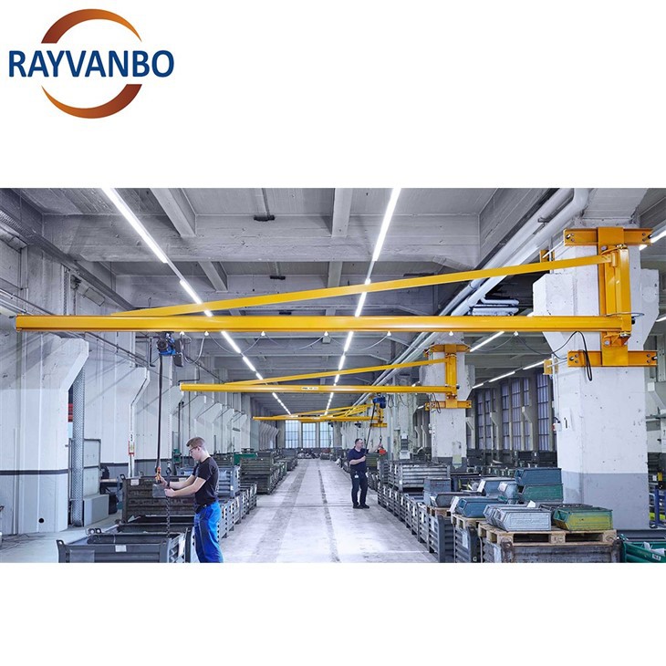 Wall Mounted Jib Crane With Electric Hoist 1-10 Ton Cantilever Crane Arm Crane factory