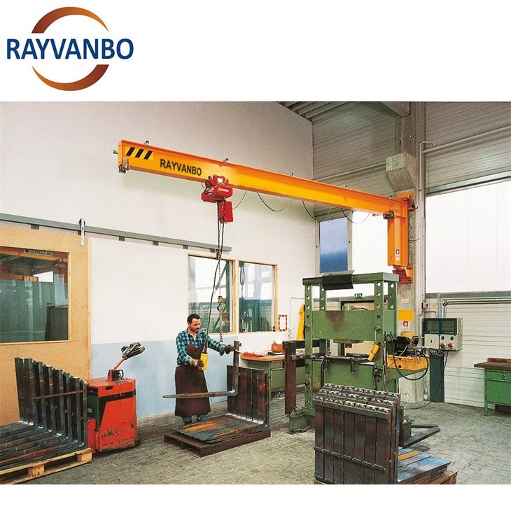 Wall Mounted Jib Crane With Electric Hoist 1-10 Ton Cantilever Crane Arm Crane high quality